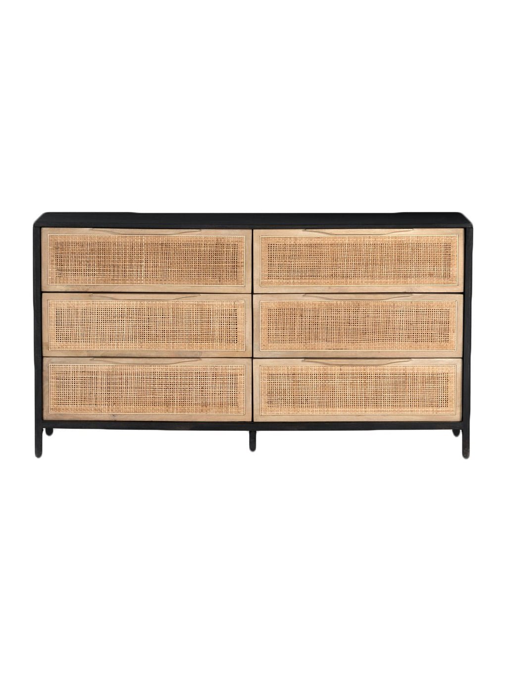 Blake 6-Drawer Dresser - Mango Wood, Ash Wood
