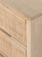 Blake 6-Drawer Dresser - Mango Wood, Ash Wood
