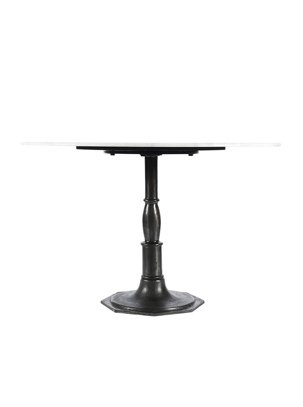 Boden Dining Table - Metal Base, Stone Top