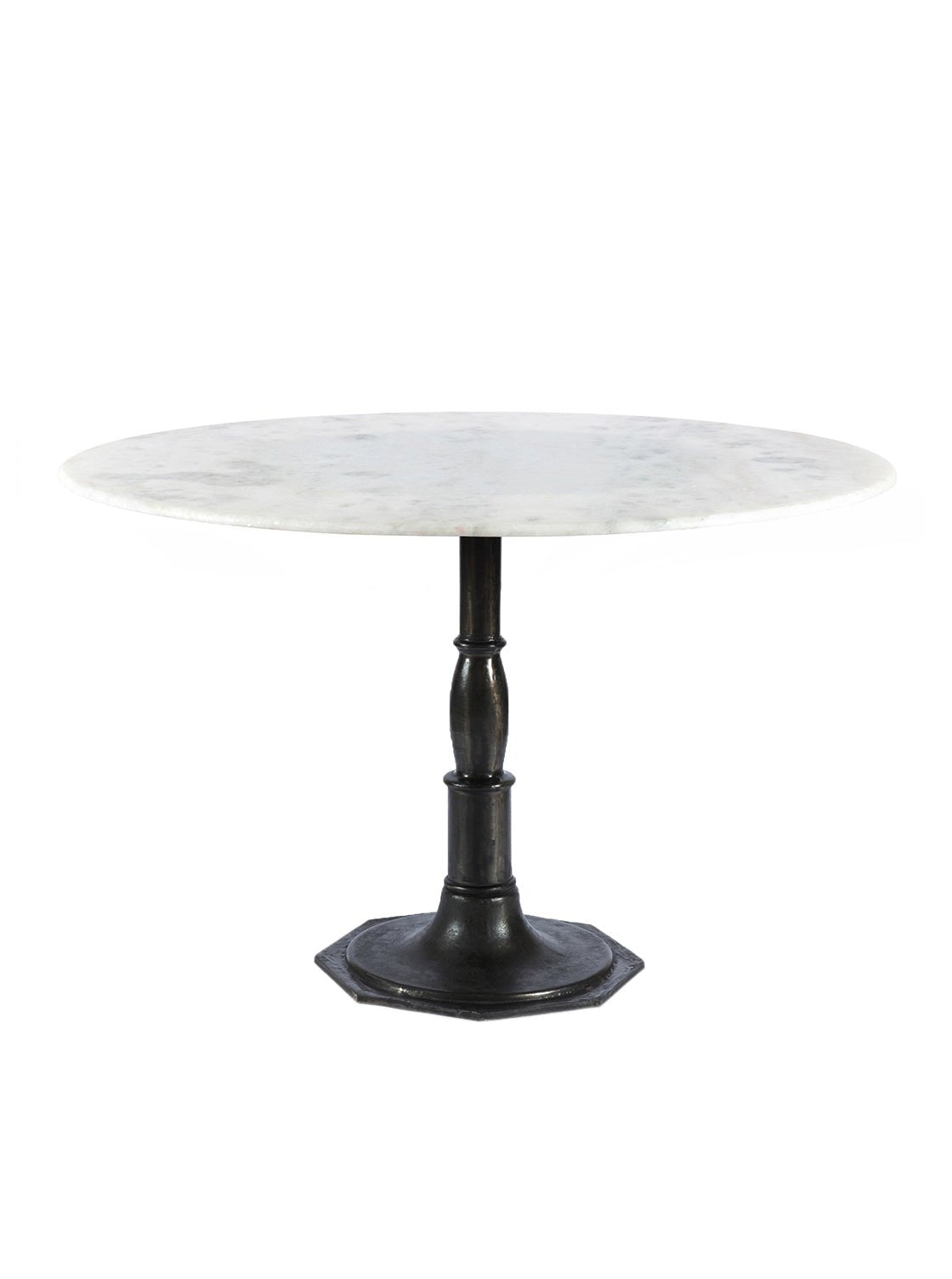 Boden Dining Table - Metal Base, Stone Top