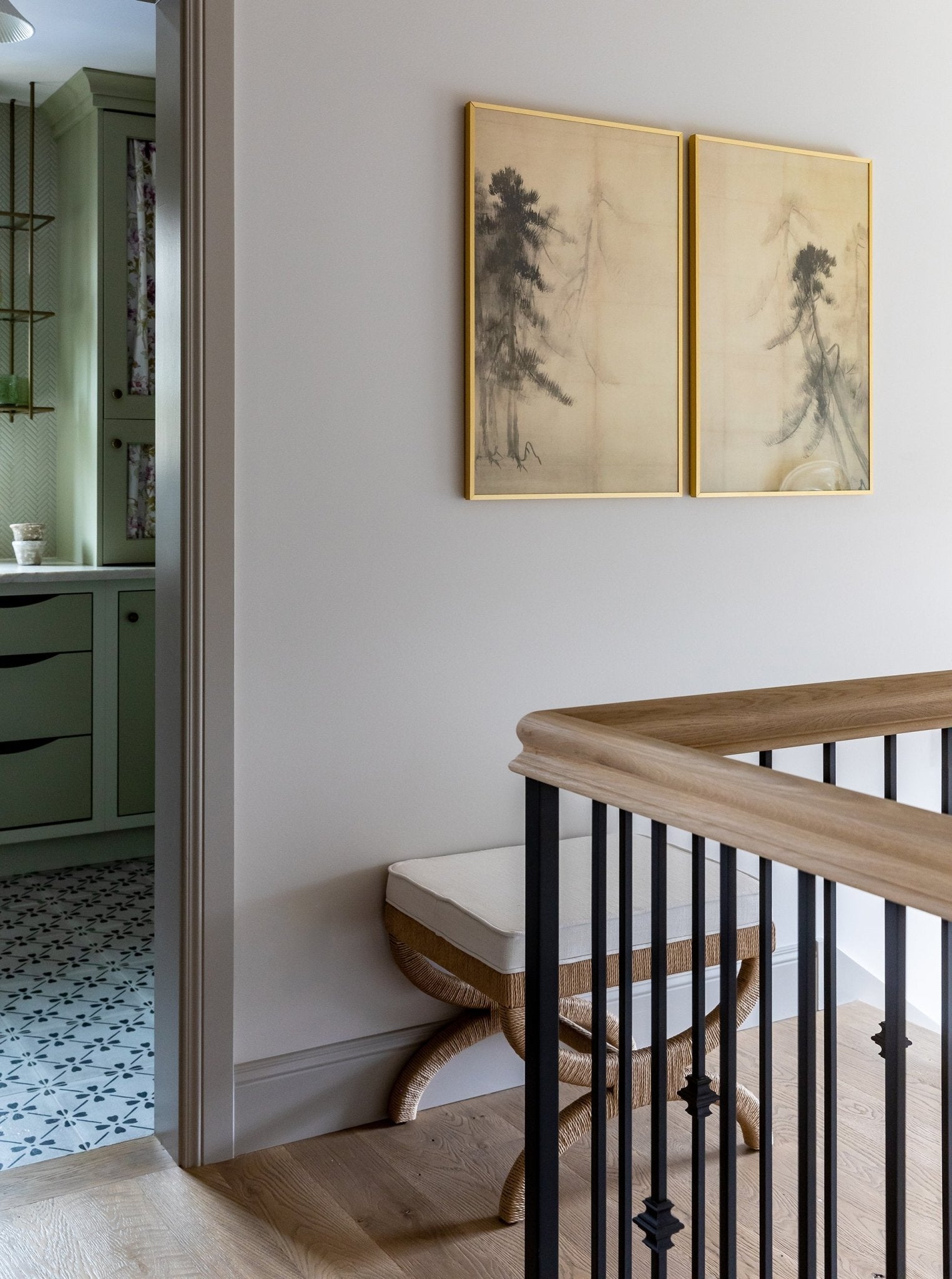 Bran Stool - Upholstered