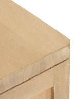 Bria Nine Drawer Dresser - Mango Wood, Cane Detail