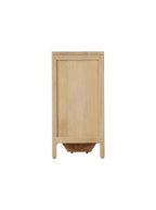 Bria Nine Drawer Dresser - Mango Wood, Cane Detail