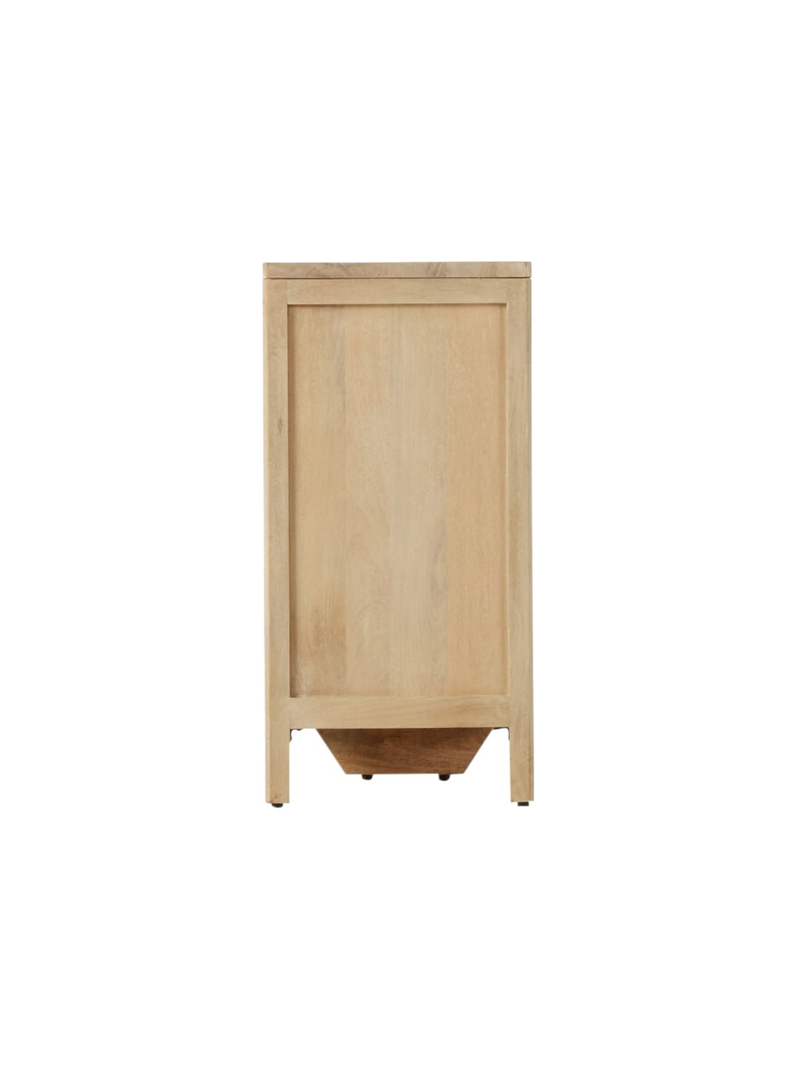 Bria Nine Drawer Dresser - Mango Wood, Cane Detail