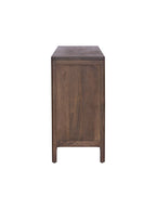 Bria Nine Drawer Dresser - Mango Wood, Cane Detail