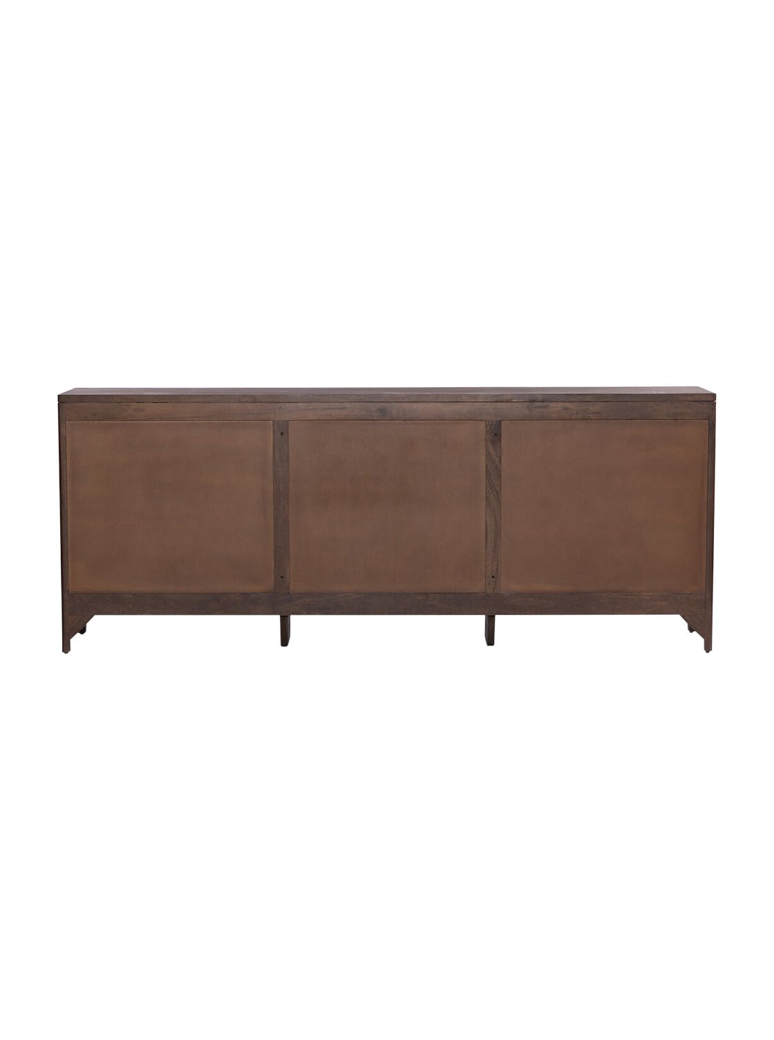 Bria Nine Drawer Dresser - Mango Wood, Cane Detail