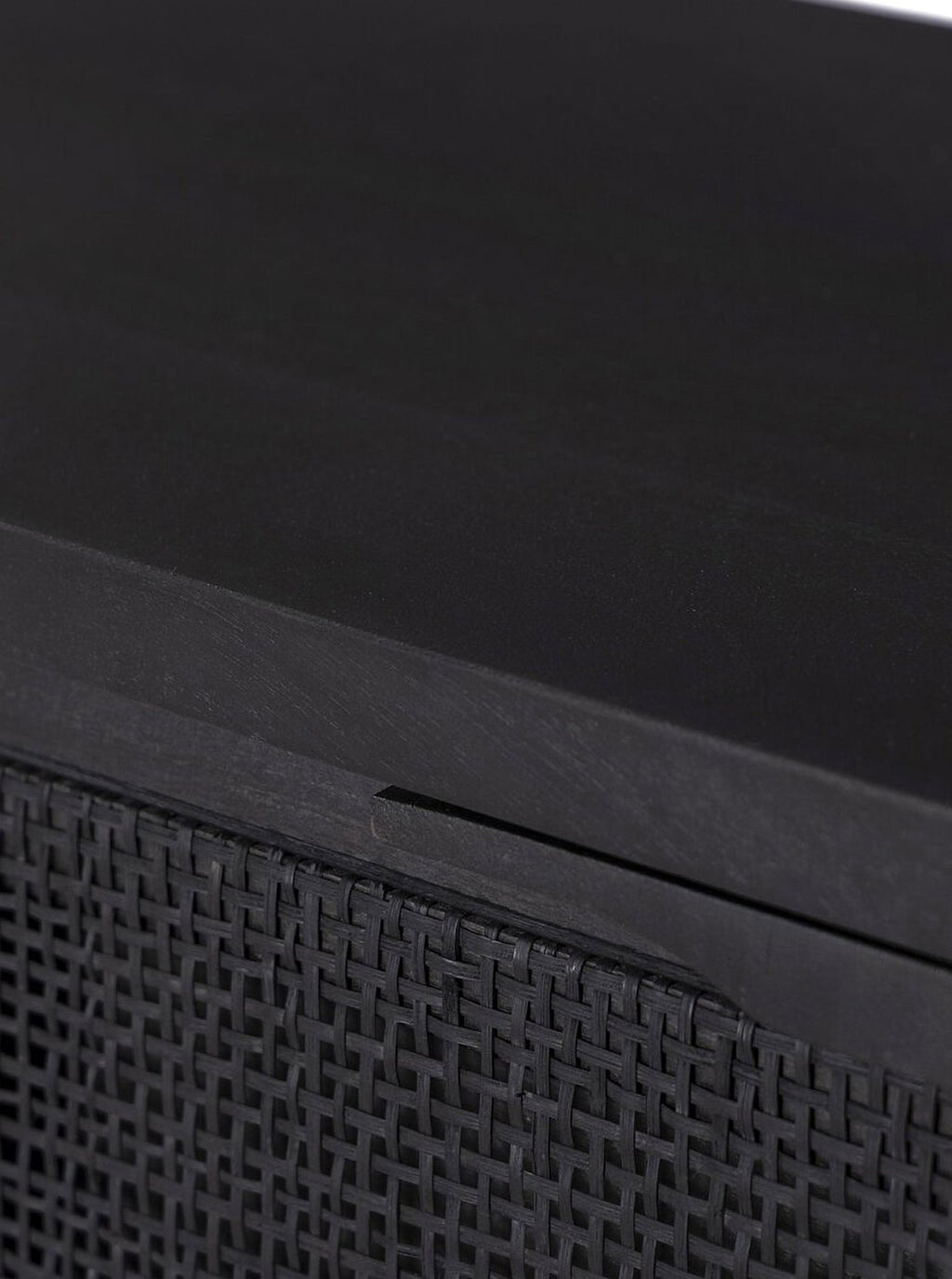 Bria Nine Drawer Dresser - Mango Wood, Cane Detail