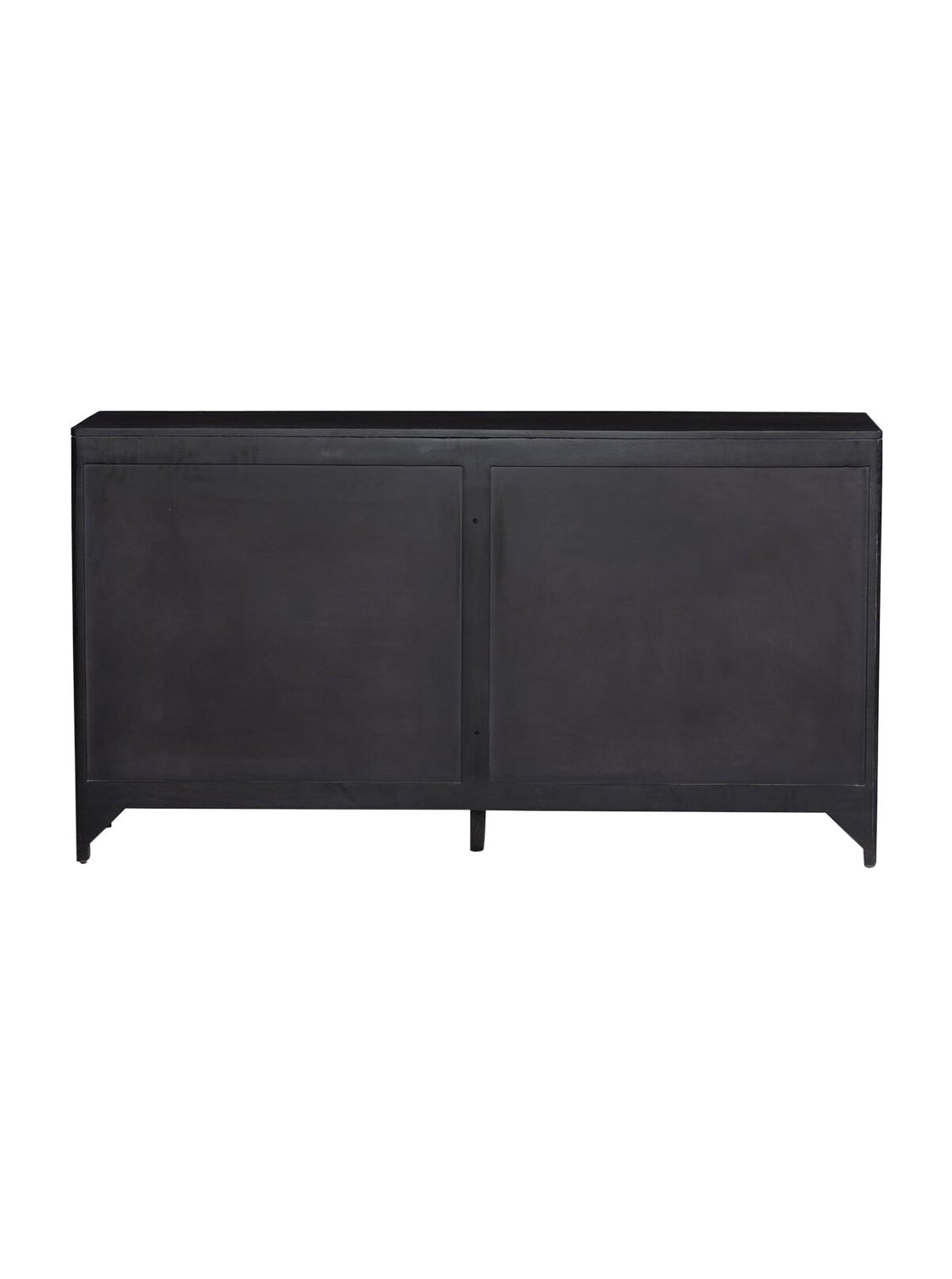 Bria Six Drawer Dresser - Mango Wood, Cane Detail