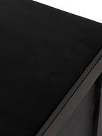 Bria Six Drawer Dresser - Mango Wood, Cane Detail