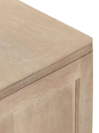 Bria Six Drawer Dresser - Mango Wood, Cane Detail