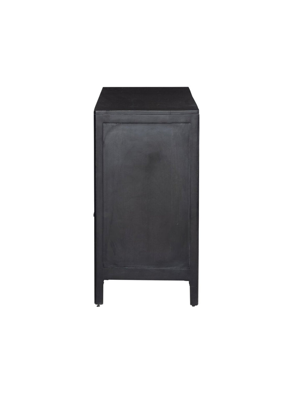 Bria Six Drawer Dresser - Mango Wood, Cane Detail