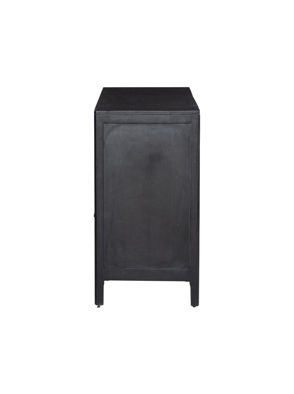 Bria Six Drawer Dresser - Mango Wood, Cane Detail