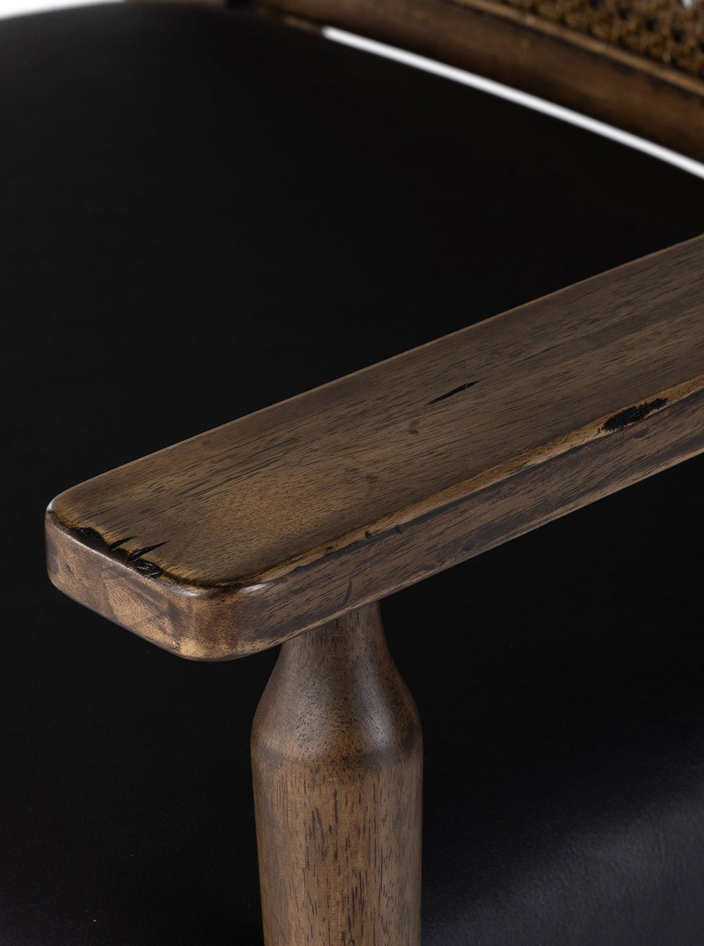 Bruce Chair - Upholstered, Leather