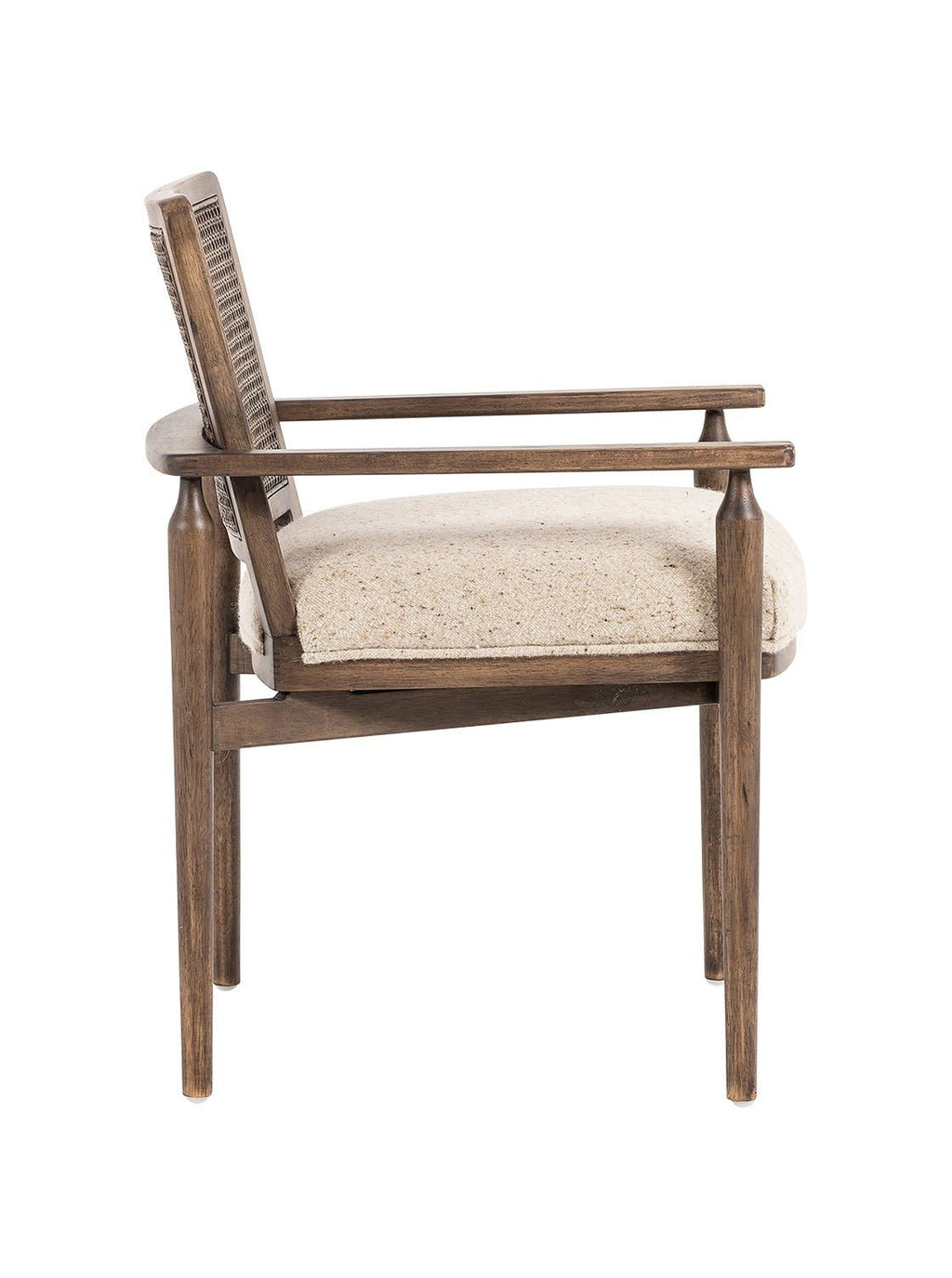 Bruce Dining Chair - Upholstered, Wood