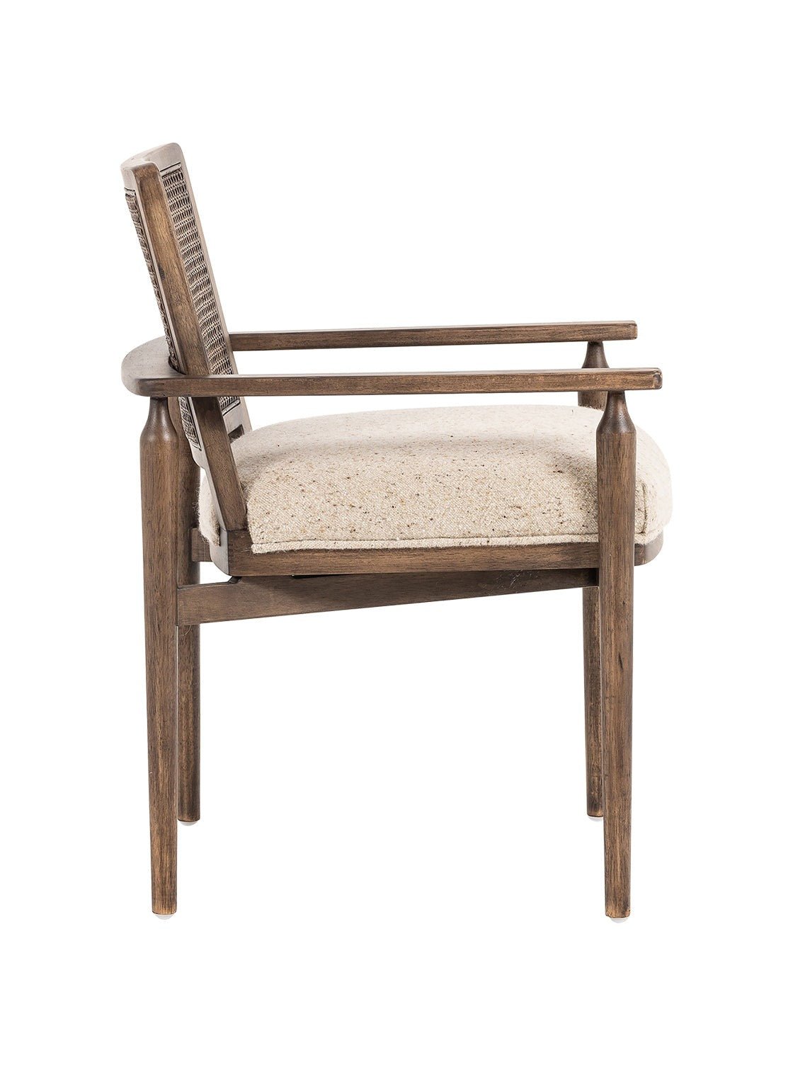 Bruce Dining Chair - Upholstered, Wood
