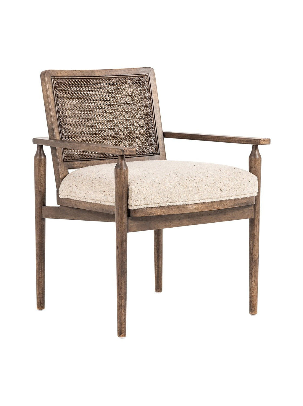 Bruce Dining Chair - Upholstered, Wood