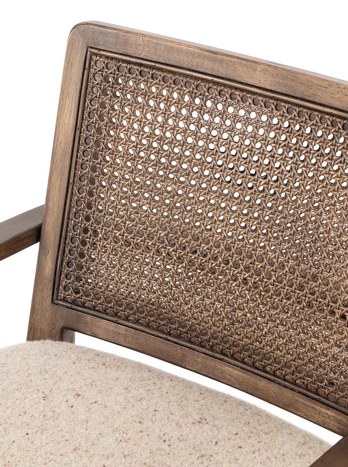 Bruce Dining Chair - Upholstered, Wood