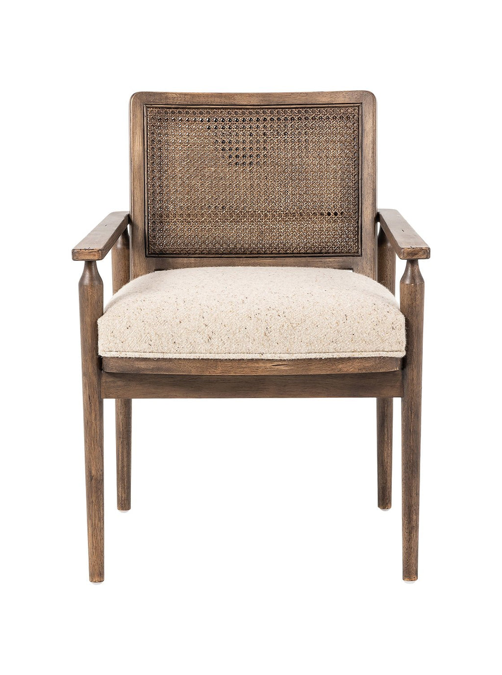 Bruce Dining Chair - Upholstered, Wood