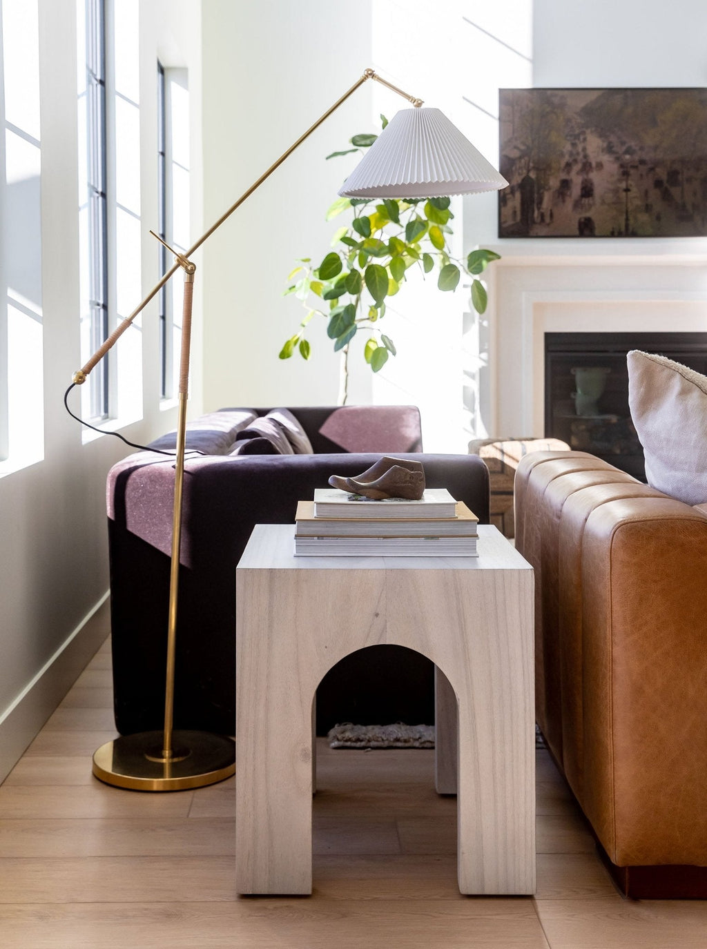 Cadence Side Table - Wood