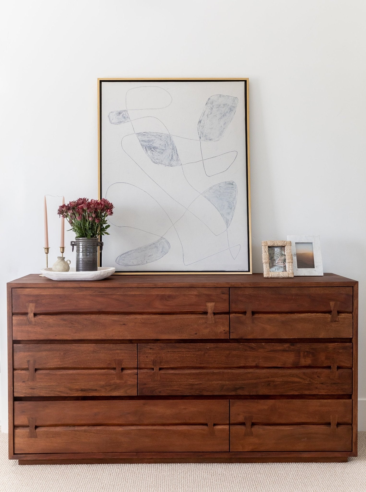Callahan Dresser - Acacia Wood