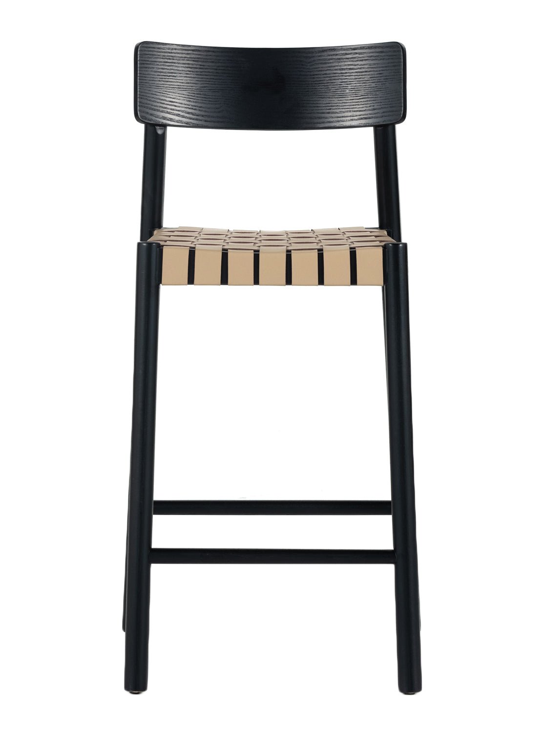 Cameron Bar + Counter Stool - Upholstered, Ash Wood