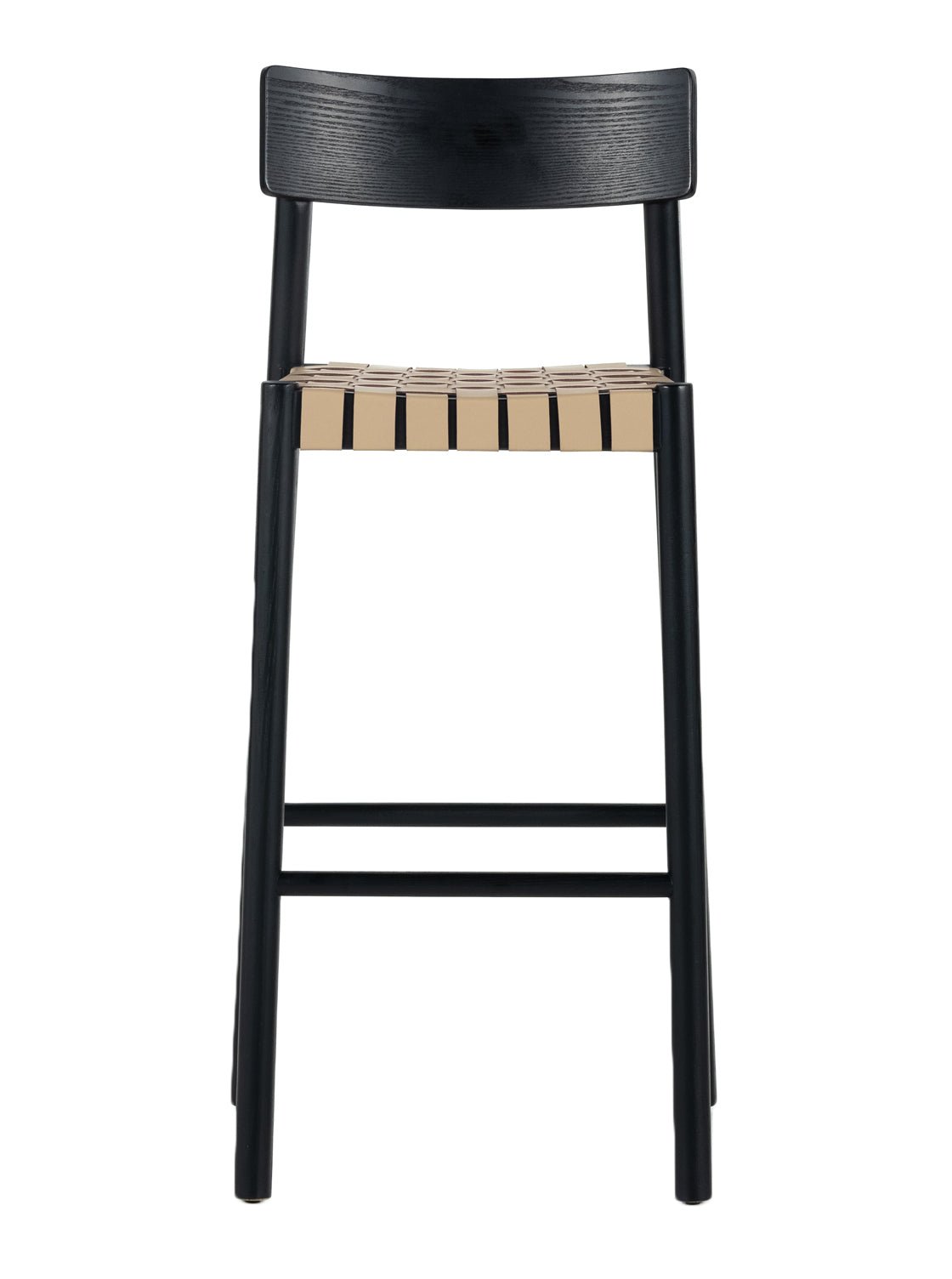 Cameron Bar + Counter Stool - Upholstered, Ash Wood