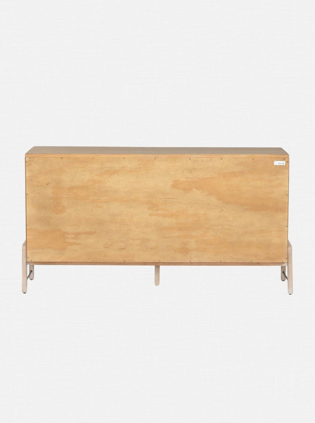 Campbell 6-Drawer Dresser - Leather, Oak Wood