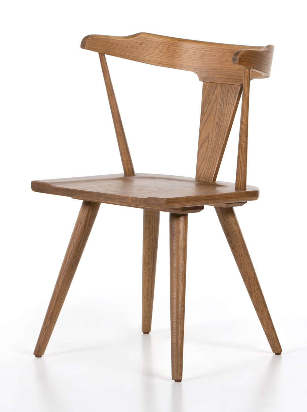 Castor Dining Chair - Oak Wood