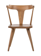 Castor Dining Chair - Oak Wood