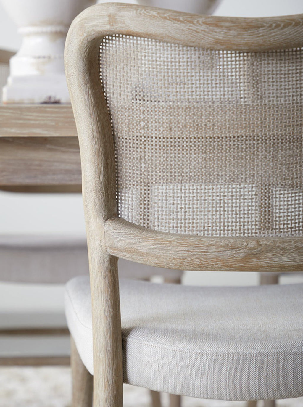 Cecilia Dining Chair | Set of 2 - Upholstered, Wood