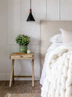 Charles Nightstand - Walnut Wood