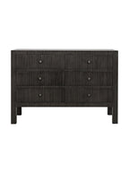 Charlie Six Drawer Dresser - Mahogany Wood