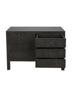 Charlie Six Drawer Dresser - Mahogany Wood