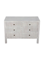 Charlie Six Drawer Dresser - Mahogany Wood