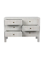 Charlie Six Drawer Dresser - Mahogany Wood