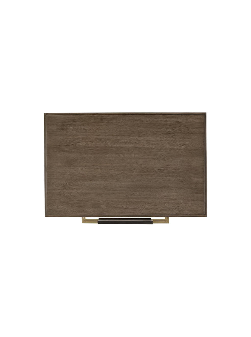 Chiara Nightstand - Wood, Metal Base