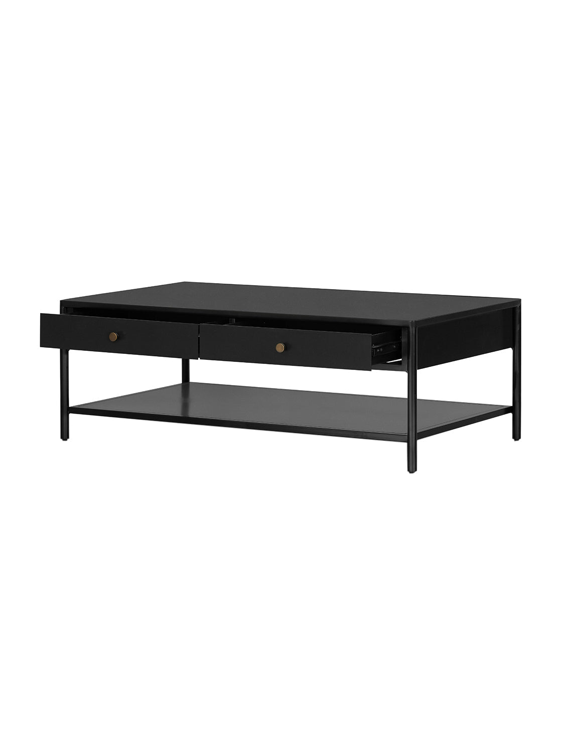 Clifford Coffee Table - Metal Base