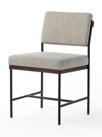 Clinton Dining Chair - Upholstered, Wood