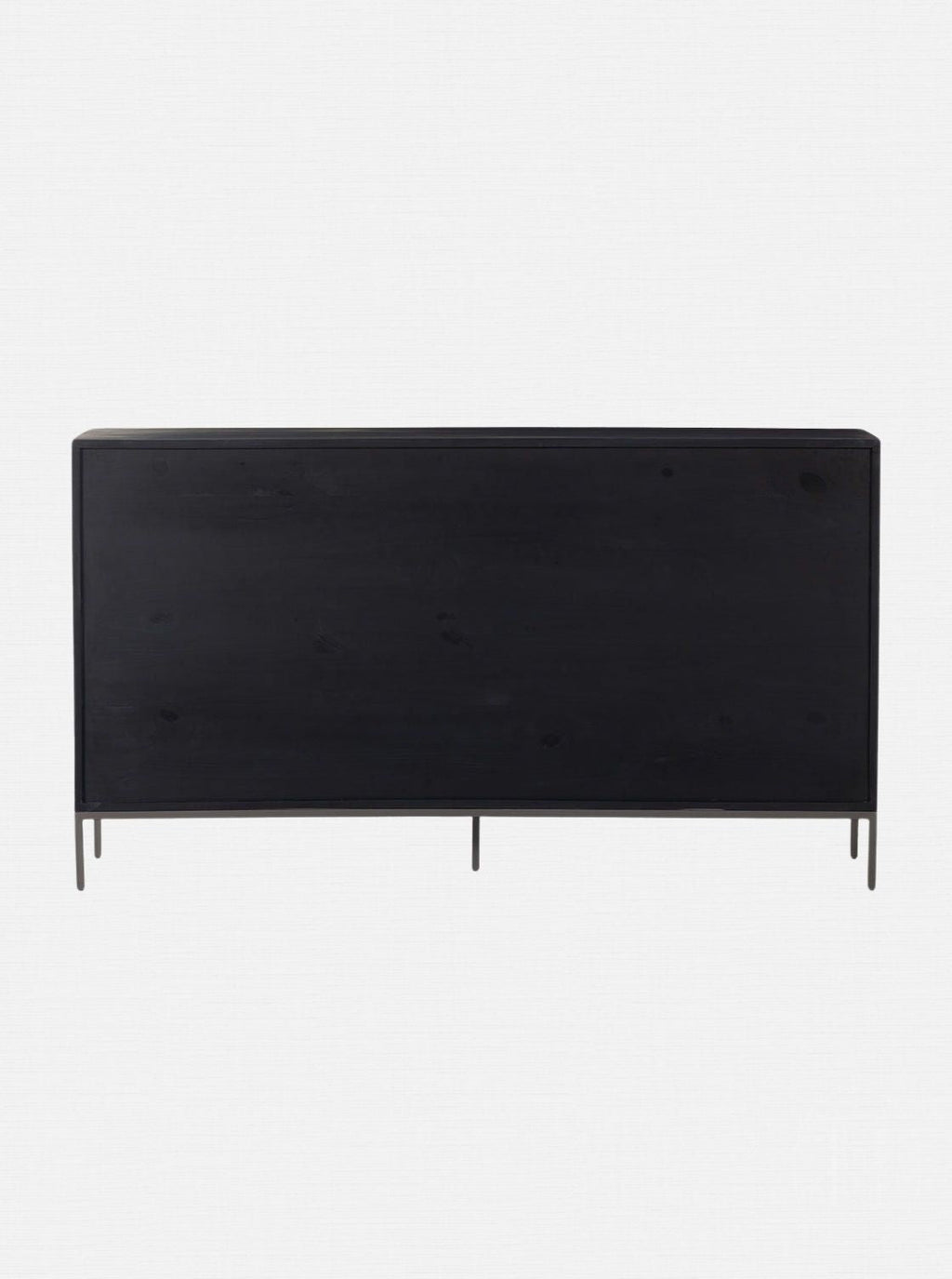 Cole 9-Drawer Dresser - Leather, Metal Base