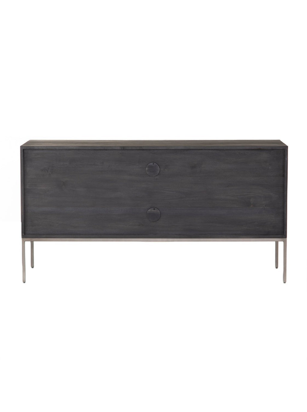 Cole Sideboard - Leather, Metal Base