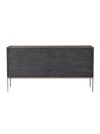Cole Sideboard - Leather, Metal Base