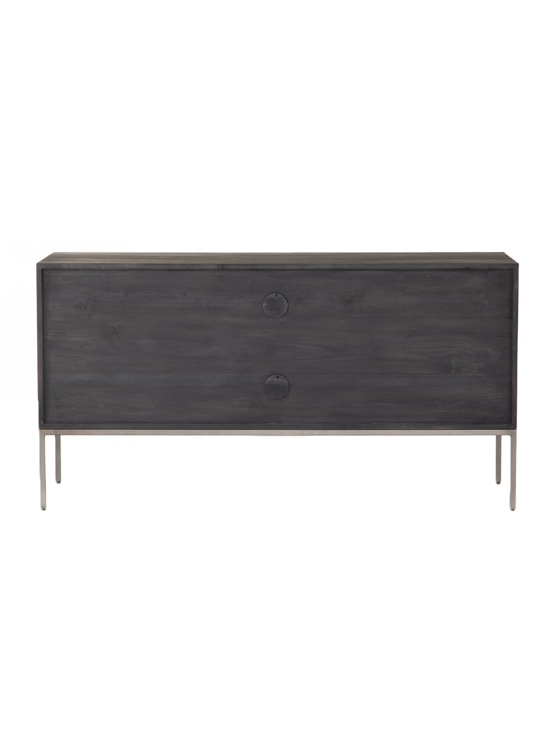 Cole Sideboard - Leather, Metal Base