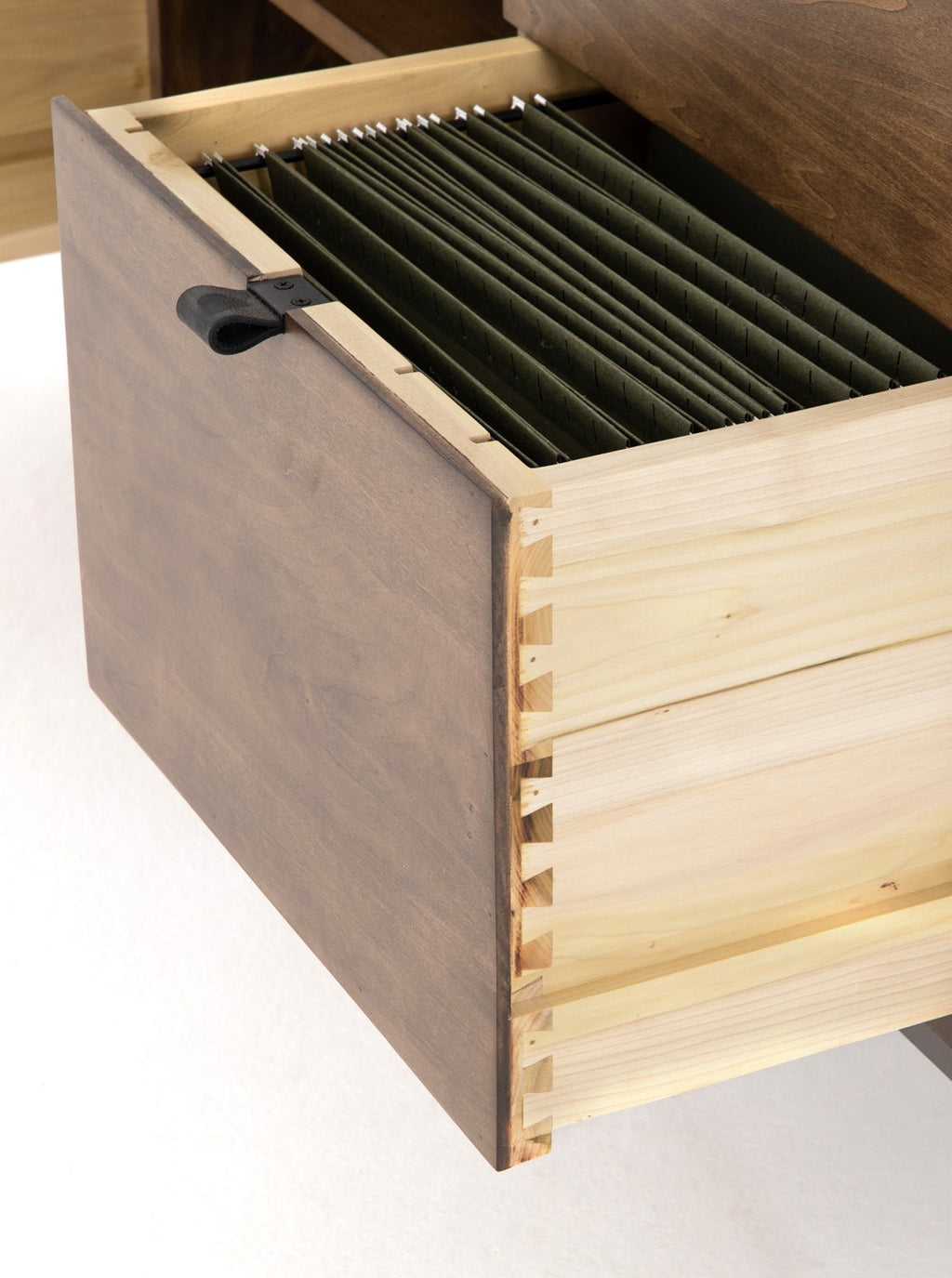 Cole Sideboard - Leather, Metal Base