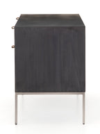 Cole Sideboard - Leather, Metal Base