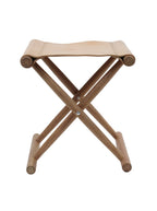 Cusco Stool - Leather, Wood