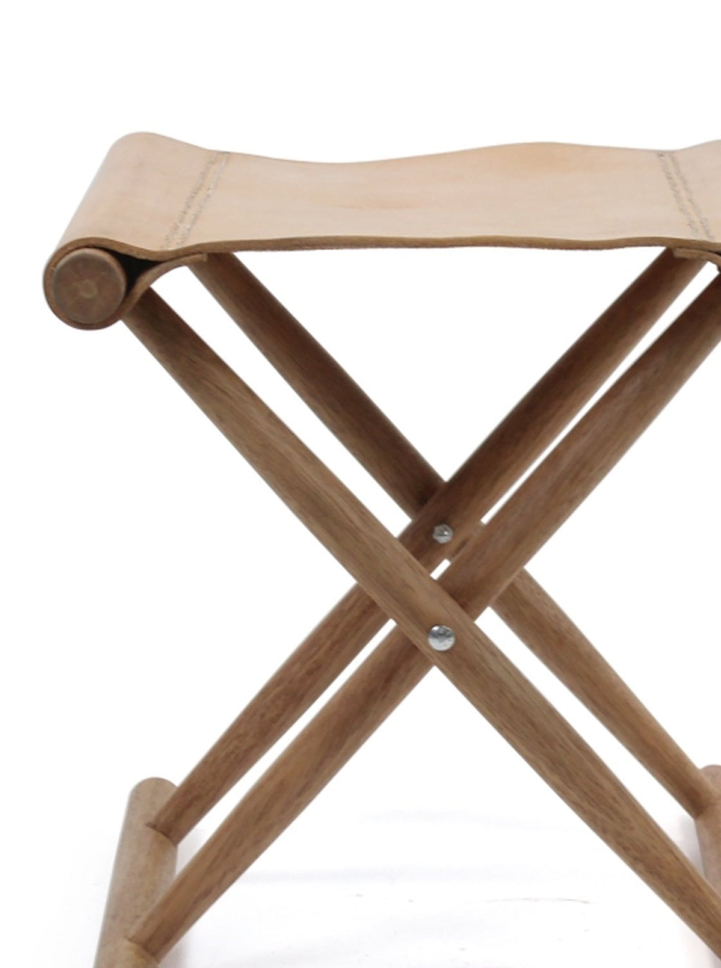 Cusco Stool - Leather, Wood