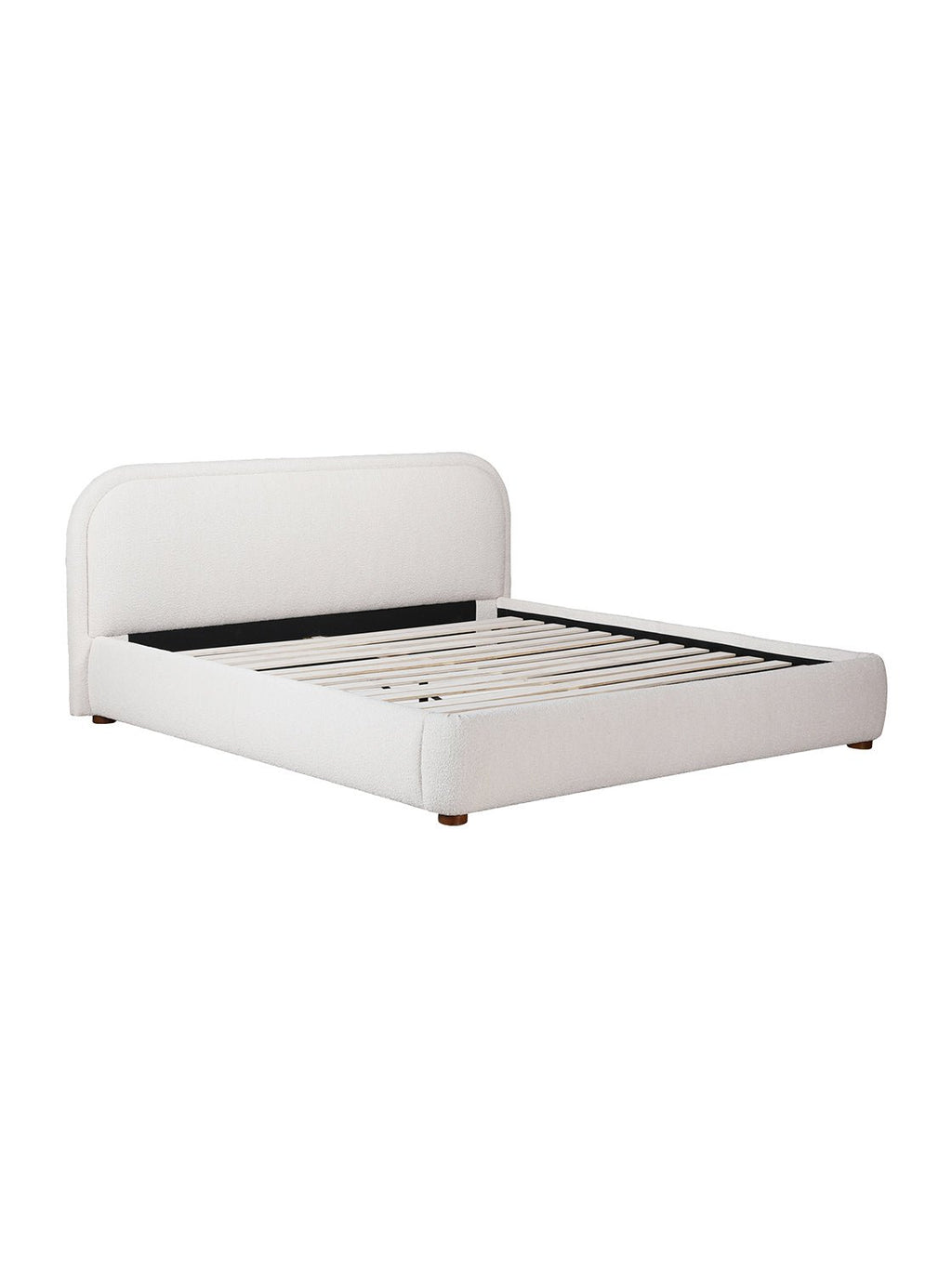 Dax Bed - Upholstered, Wood