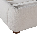 Dax Bed - Upholstered, Wood