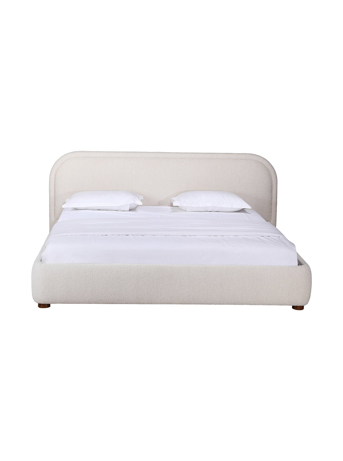 Dax Bed - Upholstered, Wood