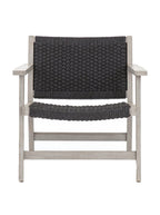 Dennis Outdoor Chair + Ottoman - Teak Wood